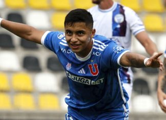 La U golea a Godoy Cruz con doblete de Nicolás Guerra