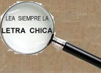 Siempre hay que leer la letra chica