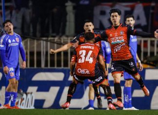 Deportes Limache sorprende a la U y la derrota como local en Quillota