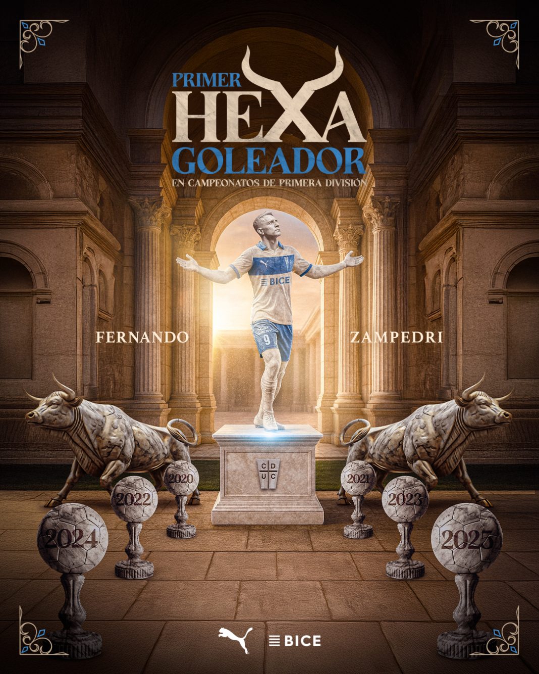 fernando zampedri hexagoleador