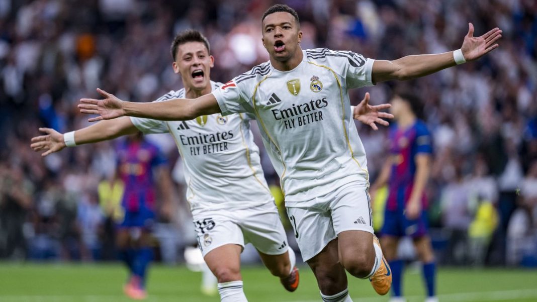 mbappe gol real madrid barcelona