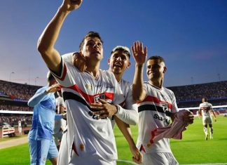 Vea el golazo de «palomita» de Gonzalo Tapia para el triunfo de Sao Paulo ante el Atlético MIneiro