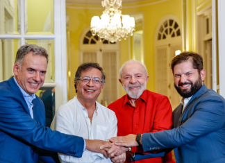 Lula, Petro, Sánchez y Orsi: la izquierda progresista se reune en Chile