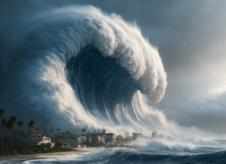 ¿Cuándo y dónde fue el tsunami más grande de la historia? Las olas superaron los 500 metros de altura (Video)
