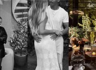 En fotos: Alexis Sánchez y su primera Navidad como papá, con su pareja, su bebé y la nieve