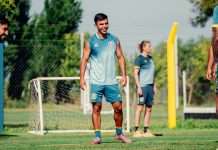Vicente Pizarro fue presentado ofiailmente y ya jugó sus primeros minutos como titular en Rosario Central (Fotos y Videos)