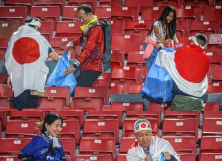 El destacado gesto de los hinchas de Japón en el Mundial sub 20