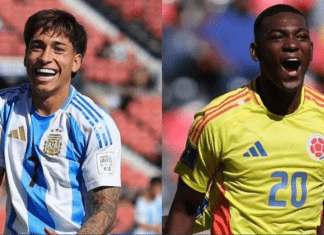 Argentina y Colombia sobrevivientes de Sudamerica