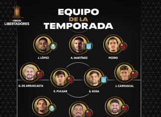 Lo único que le faltaba a Erick Pulgar para coronar su gran año: elegido en el equipo ideal de la Copa Libertadores