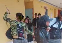 Impactante video: terrible pelea a cuchillazos entre alumnos al interior del Liceo de Vallenar