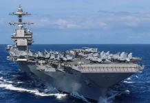 El USS Gerald Ford encabeza el mayor despliegue naval de EEUU en el Caribe desde la Guerra del Golfo