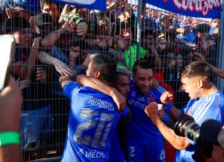 Universidad de Chile vuelve al triunfo ante Everton y lo complicó en el fondo