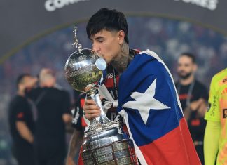 Siguen los reconocimientos para Erick Pulgar: elegido en el «11» ideal de América
