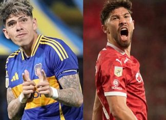 Dos chilenos entre los diez jugadores más caros del fútbol argentino: Loyola y Palacios