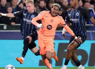 Resultados fecha 4 de la Champions League: Barcelona sufrió para empatar en Bélgica