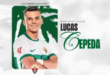 Así presentó Elche a Lucas Cepeda: Velocidad y desborde hasta el 2030 (Videos)