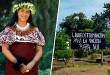 Memes del porte de un moai para embajadora chilena en Nueva Zelanda que llamó a la “libre determinación de Rapa Nui”