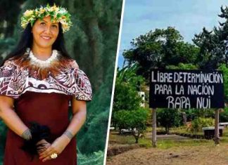 Memes del porte de un moai para embajadora chilena en Nueva Zelanda que llamó a la “libre determinación de Rapa Nui”