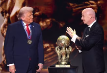 Donald Trump recibe el nuevo Premio de la Paz de la FIFA en Washington
