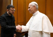 Zelensky dialoga con el papa León XIV y anuncia pronta definición sobre plan de paz de EE.UU.