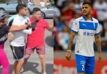 Vea la pelea callejera, en pleno centro de Viña del Mar, en la que participó un jugador de Universidad Católica