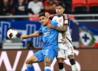 Erick Pulgar y Flamengo no paran de ganar: venció 2-1 en el Derbi de las Américas a Cruz Azul (Video)