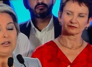 Paparazzis chilenos se hicieron un picnic con las caras de Tohá escuchando lo que decía Jara tras el debate