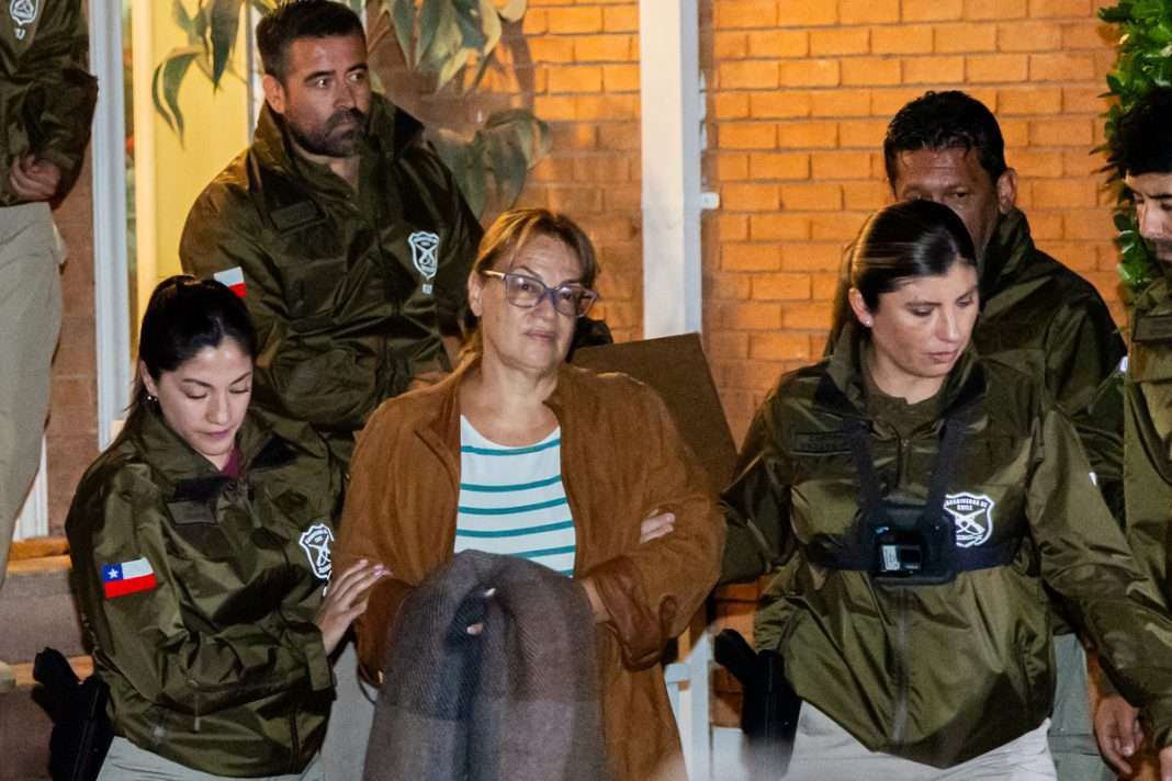 Detienen a Angela Vivanco Ex ministra de la Corte Suprema.