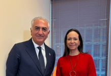 Frente común contra Caracas y Teherán: María Corina Machado y Reza Pahlaví se reúnen en EEUU