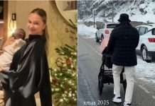 Entre globos, mamaderas y Alexis: el cumpleaños de Alexandra Litvinova marcado por la maternidad