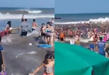 Qué es una virazón, el fenómeno que generó una ola gigantesca que mató a un turista en Argentina (Video)