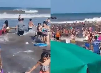 Qué es una virazón, el fenómeno que generó una ola gigantesca que mató a un turista en Argentina (Video)