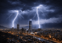 Vuelve el frío a la Región Metropolitana: se esperan lluvias, viento y tormentas eléctricas