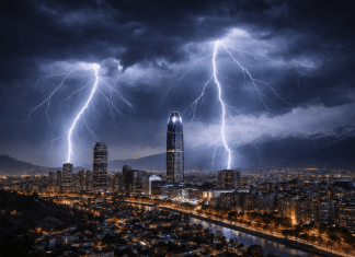 Vuelve el frío a la Región Metropolitana: se esperan lluvias, viento y tormentas eléctricas